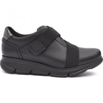 Baerchi Zapato Velcro 54062 Preto para Mulheres