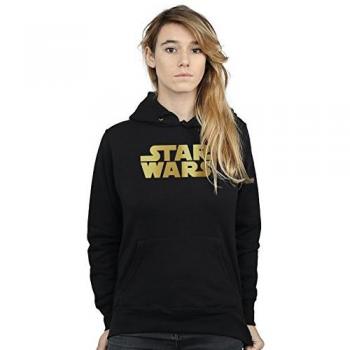 Golden Icon Black Hoodie for Her