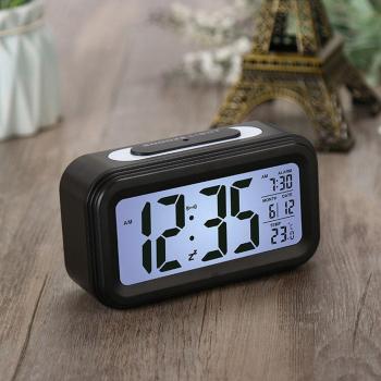 Digital Alarm Clock with Backlight and Calendar