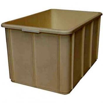 Stapelbehälter aus Polypropylen, 60 l, Kaiser Kraft, natur