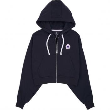 Sudadera Converse Retro Chuck Hoodie Mujer Negra