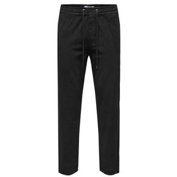 Only & Sons Pantalone Nero Classico