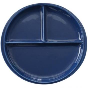 Ceramic Tableware Plate 10 Inches with Three Compartments