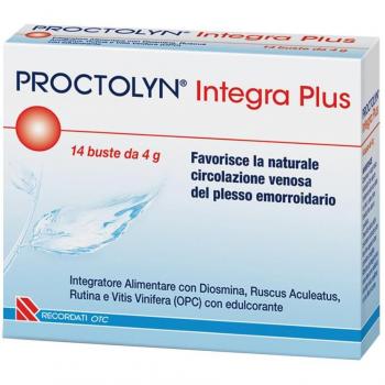 Recordati Proctolyn Integra Plus 14 Bustine integratore per emorroidi