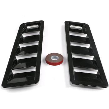 Universal Black Air Flow Intake Hood Vent