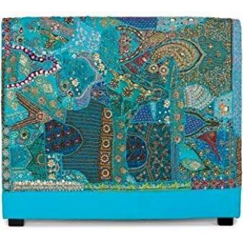 Tête de Lit Menzzo Nilambari (Bleu) – Taille L140 × P8 × H120 cm