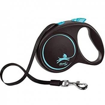 Flexi Blue Design Tape Dog Lead