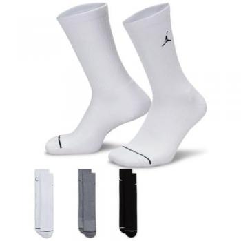 Jordan Calzino Triplo XL in Nero/Grigio/Bianco