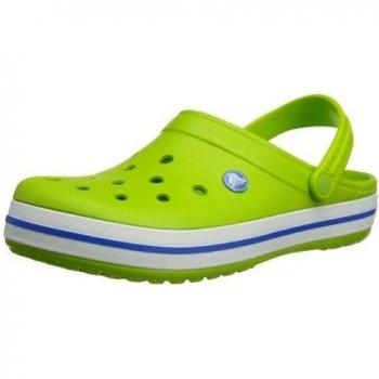 Crocs Zuecos Crocband Clog, Unisex, Verde (Volt Green)