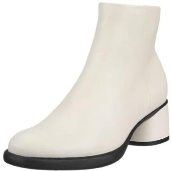 Sculpted LX 35 Women’s Ankle Boot by Ecco – Leather, Limestone Color, Size 11