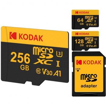 KODAK microSDXC 32GB U3 V30 A1 con velocidad de hasta 100 MB/s