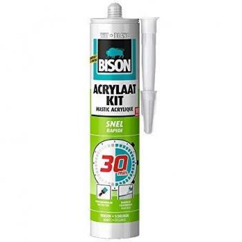 Mastic Acrylique Blanc Bison Tube De 500Ml