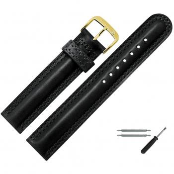 MARBURGER Leder Uhrenarmband 18mm
