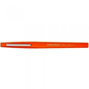 Bolígrafo Paper Mate punta media naranja