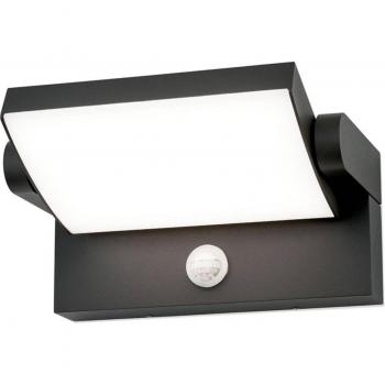 Applique da esterno con LED Ginger, sensore, nero, IP54