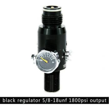 PCP Luftwaffe HPA Regler 4500PSI 1800PSI 5/8-18UNF – Grün verrotten, Blau Akzent