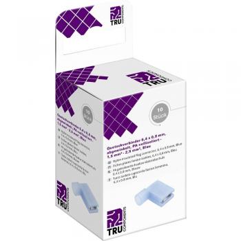 90° Blue Insulated Crimp Connector Set