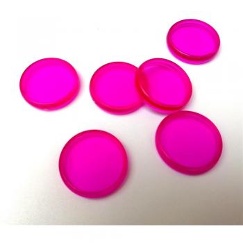 10pcs Colorful Mushroom Hole Binding Rings