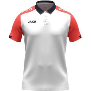 Jako Polo Dynamic – Weiß/Blau/Rot Kombi, XL, Unisex