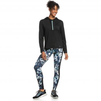 Black Roxy Half Zip Hoodie for Women XS – Feels Feelings Series