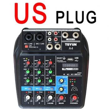 Mixage audio TEYUN A4 avec Bluetooth