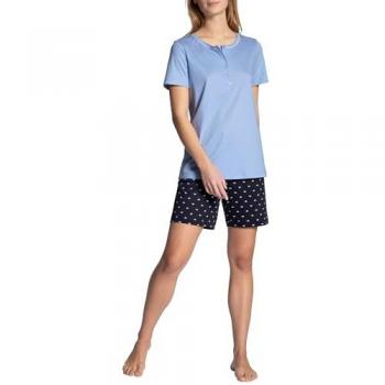 CALIDA Shorty »Night Lovers«, (2 tlg.), mit gemusterter Hose