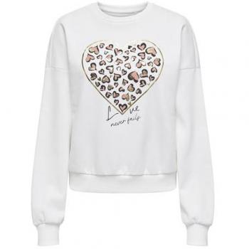ONLY Sweatshirt »ONLTAMMIE L/S LEO PRINT O-NECK SWT«