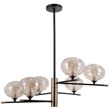 G9 Mesta Plafoniera Sospensione Classica 6 Luci Italux