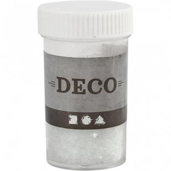 Paillettes transparentes, 30 g, 1-3 mm, 1 boîte