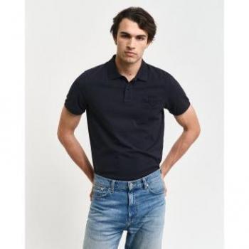 Coton Polo Tonal Shield Noir – Gants pour homme, L, manches courtes