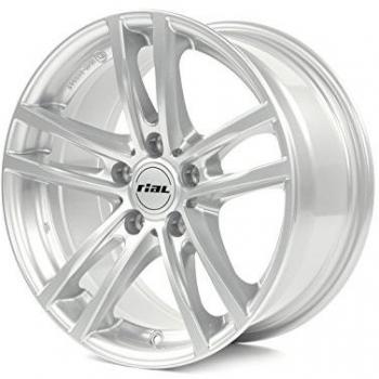 RIAL X10 Alufelgen 7x16 5x120 ET40 Polarsilber