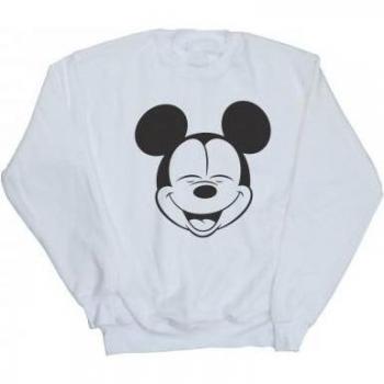 Camiseta tipo sudadera Disney con Mickey cerrado, juvenil 9-11 años blanco