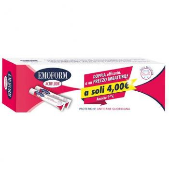 Emoform actifluor promo 2 pezzi da 75 ml
