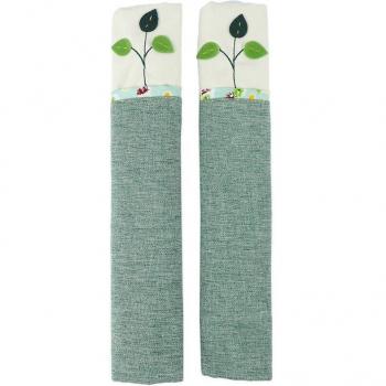 1 Pair of Cotton Fridge Door Handle Covers