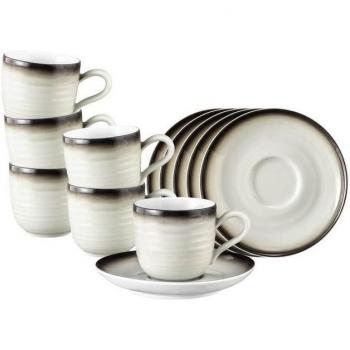 Seltmann Terra Espressotassen mit Untertassen 0,09 l