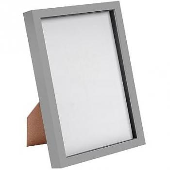 A4 Grey 3D Box Photo Frame