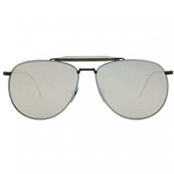 Thom Browne Grey Titanium Unisex Eyewear (TB-015) – 62mm