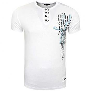 Herren T-Shirt RUSTY NEAL, 100% Baumwolle, weiß