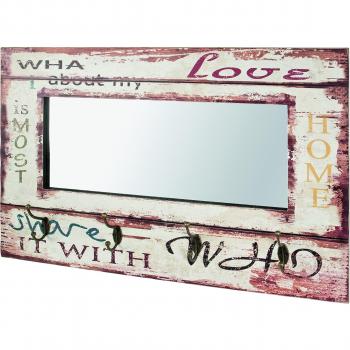 Wandgarderobe 10 x 80 x 52 cm HAKU