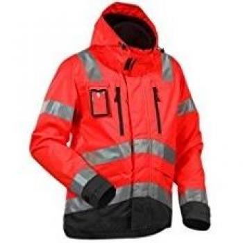 Giacca Lavorativa 5XL Rosso Fluorescente / Nero