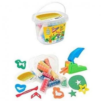 Secchiello Pasta da Modellare Globo con Accessori e Panetti