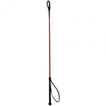 Aro de equitación infantil MacTack 24 con mango y guardamanos color marrón