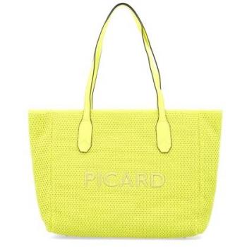 Picard Green Knit Shopping Tote 36 cm