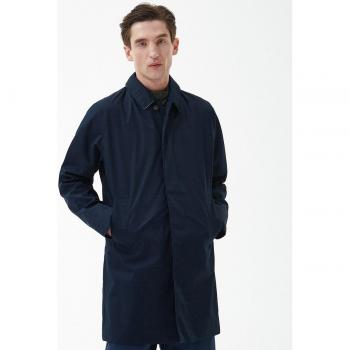 Chaqueta Barbour para hombre de longitud larga con botones ocultos
