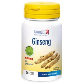 Longlife Ginseng Integratore Tonico Adattogeno