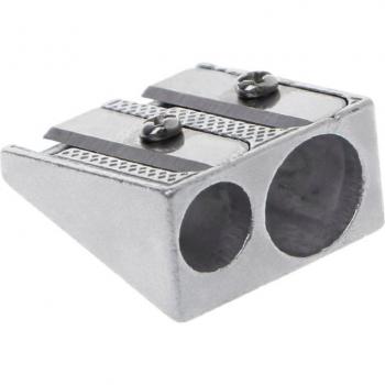 Dual Hole Metal Pencil Sharpener