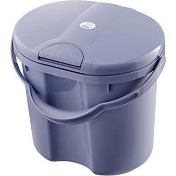 Rotho Babydesign Windeleimer TOP, 11l, Tipp-Deckel, Cool Blue