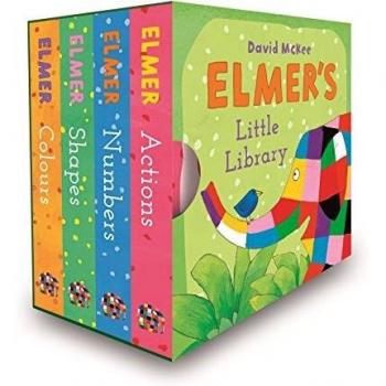 David McKee Elmer's Little Library Book