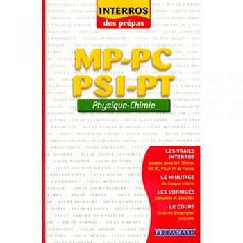 Physique-Chimie Mp-Pc-Psi-Pt