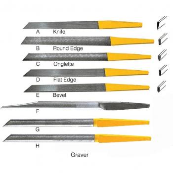 High-Speed Steel Gravers for Jewelry